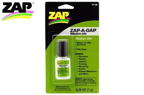 ZAP / SuperGlue Kleber Brush-On Sekundenkleber ZAP-A-GAP Pinsel 7g (1/4 oz.) / ZPT100