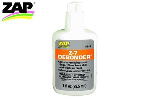 ZAP / SuperGlue Kleber Z-7 Debonder 29.5ml (1 fl oz.) / ZPT16