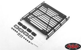 RC4WD Adventure Steel Roof Rack w/ Front and Rear Lights...