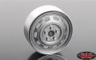 RC4WD Stamped Steel 1.7 10-Oval Hole Wheels (Plain) / RC4ZW0312