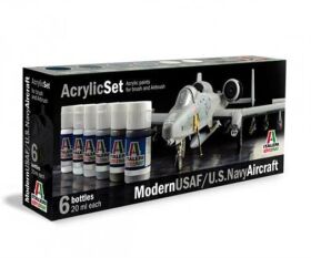 ITALERI Acryl Set Modern USAF/U.S. Navy Aircraft / 510000431