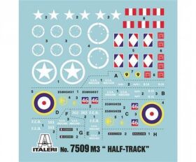 ITALERI 1:72 M3A1 Half Track / 510107509