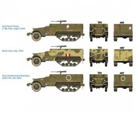 ITALERI 1:72 M3A1 Half Track / 510107509