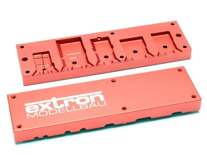 Extron Steckerform 10-fach / Modellbaustecker "Griffe" angießen / X3299