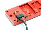 Extron Steckerform 10-fach / Modellbaustecker "Griffe" angießen / X3299