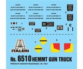 ITALERI 1:35 HEMTT Gun Truck / 510106510