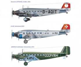 ITALERI 1:72 JUNKERS JU-52 3/m "TANTE JU" LH / 510100150