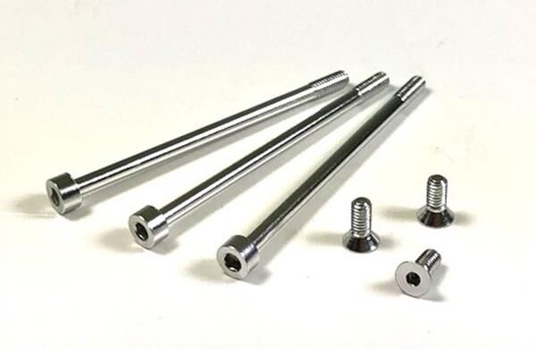 ABSIMA Aluminium Schrauben Set 3xkurz, 3xlang Revenge CTM Serie / 2130068