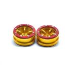 Metsafil Beadlock Wheels PT-Safari Gold/Rot 1.9 (2 St.) / MT0010GOR
