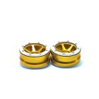 Metsafil Beadlock Wheels PT- Slingshot Gold/Silber 1.9 (2 St.) / MT0030GOS