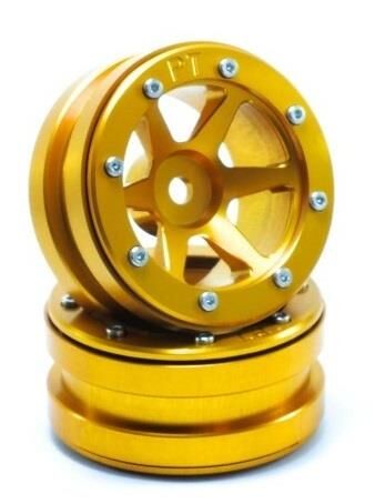 Metsafil Beadlock Wheels PT- Slingshot Gold/Gold 1.9 (2 St.) / MT0030GOGO
