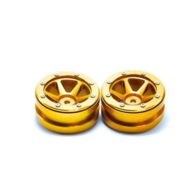 Metsafil Beadlock Wheels PT- Slingshot Gold/Gold 1.9 (2 St.) / MT0030GOGO