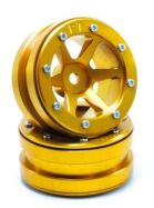 Metsafil Beadlock Wheels PT- Slingshot Gold/Gold 1.9 (2 St.) / MT0030GOGO