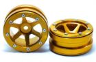 Metsafil Beadlock Wheels PT- Slingshot Gold/Gold 1.9 (2 St.) / MT0030GOGO