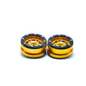 Metsafil Beadlock Wheels PT- Distractor Gold/Schwarz 1.9 (2 St.) / MT0040GOB