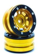 Metsafil Beadlock Wheels PT- Distractor Gold/Schwarz 1.9 (2 St.) / MT0040GOB