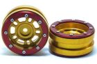 Metsafil Beadlock Wheels PT- Distractor Gold/Rot 1.9 (2 St.) / MT0040GOR