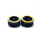 Metsafil Beadlock Wheels PT- Ecohole Schwarz/Gold 1.9 (2 St.) / MT0050BGO