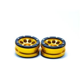 Metsafil Beadlock Wheels PT- Ecohole Gold/Schwarz 1.9 (2 St.) / MT0050GOB