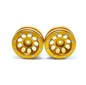 Metsafil Beadlock Wheels PT- Ecohole Gold/Gold 1.9 (2 St.) / MT0050GOGO