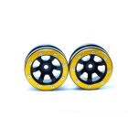Metsafil Beadlock Wheels PT- Claw Schwarz/Gold 1.9 (2 St.) / MT0060BGO