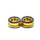 Metsafil Beadlock Wheels PT- Claw Gold/Schwarz 1.9 (2 St.) / MT0060GOB