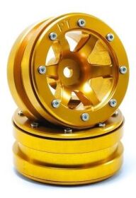 Metsafil Beadlock Wheels PT- Wave Gold/Gold 1.9 (2 St.) / MT0070GOGO