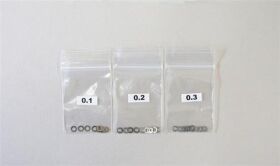 Mugen Zehntelscheiben Set 3x5 (0,1 / 0,2 / 0,3, 10 Stk.)...