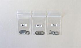 Mugen Zehntelscheiben Set 8x10 (0,1 / 0,2 / 0,3, 10 Stk.)...