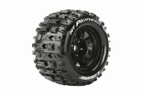 Louise MFT MT 3.8 Pioneer 1/8 Sport Felge schwarz 17mm TRAXXAS, HPI / 1/2Z Offset / T3321BH