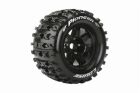Louise MFT ST 3.8 Pioneer 1/8 Sport Felge schwarz 17mm TRAXXAS, HPI / 0 Offset / T3325B