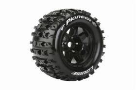 Louise 1/8 Stadium / Monster Truck MFT ST 3.8 Pioneer 1/8 Sport Felge schwarz 17mm TRAXXAS / T3325BH