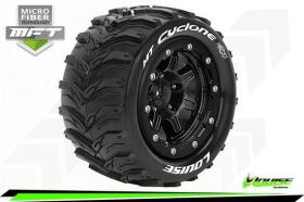 Louise Traxxas 1/10 MAXX MFT MT 3.2 Cyclone 1/10 soft Felge schwarz / T3331SB