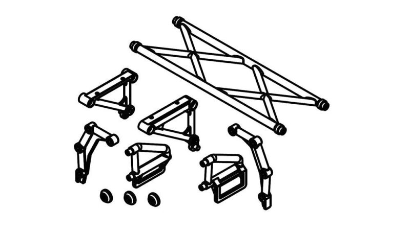 Amewi Karosserie Befestigungs Set / 021-17223026