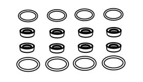 Amewi O-Ring Set Stoßdämpfer / 021-17223043