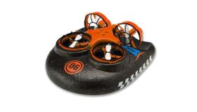 Amewi Trix - 3-IN-1 Drohne, Luftkissenfahrzeug orange /...
