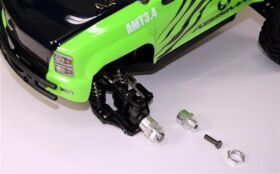 ABSIMA Aluminium Felgenadapter Set 12 mm auf 17 mm mit Spurverbreiterung +15mm / 2560023