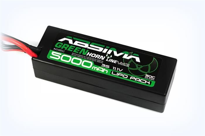 ABSIMA LiPo Stick Pack 11.1V-45C 5000 Hardcase (XT60) V2 / 4140014