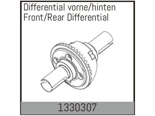 ABSIMA Differential vorne/hinten / 1330307