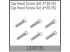 ABSIMA Zylinderkopfschraubenset 4*20 (6 St.) / 1330335