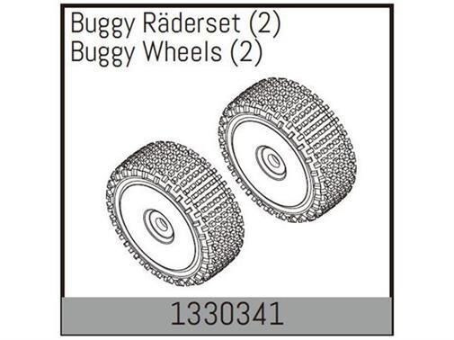 ABSIMA Buggy Räderset (2 St.) / 1330341