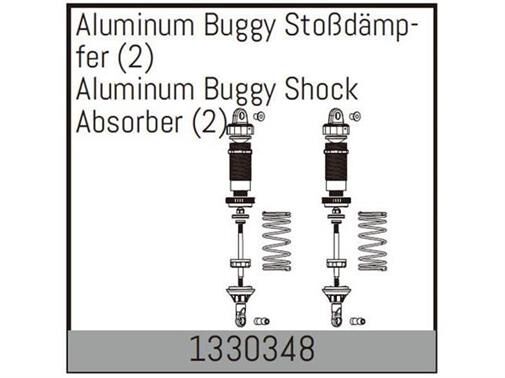 ABSIMA Aluminum Buggy Stoßdämpfer (2 St.) / 1330348