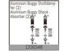 ABSIMA Aluminum Buggy Stoßdämpfer (2 St.) / 1330348