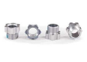 TRX-4 Traxx™ Stub-Achsen-Mutter Alu grau eloxiert...