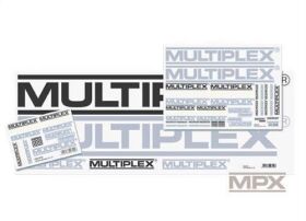 Multiplex / Hitec RC Aufklebersatz MPXLogo...