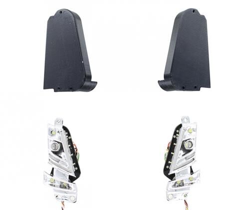 CARSON 1:14 7,2/14V Volvo Scheinwerferplatine / 500907507