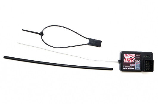 HRC Racing Empfänger 2.4gHz 3 Kanal SPLASHPROOF R4D10 / HRC9471A