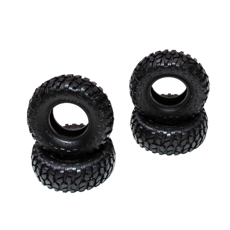 AXIAL Ersatzteil 1.0 BFGoodrich Krawler T/A Tires (4pcs) SCX24 / AXI40001