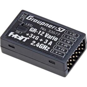 Graupner GR-12 + 3XG + 3A + VARIO 2,4GHZ HOTT...
