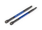 TRAXXAS Push Rod (Akz) Heavy Duty blau eloxiert mit Kugelpfannen (2) E-Revo® VXL Brushless / TRX8619X